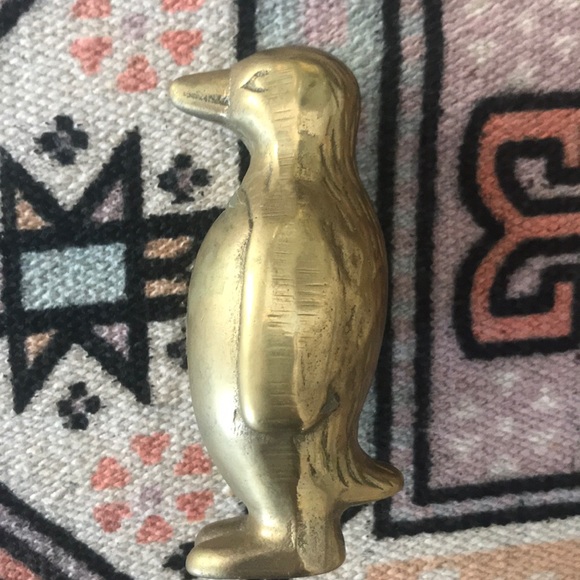Other - VINTAGE BRASS PUFFIN